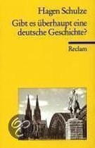 Gibt es überhaupt eine deutsche Geschichte?