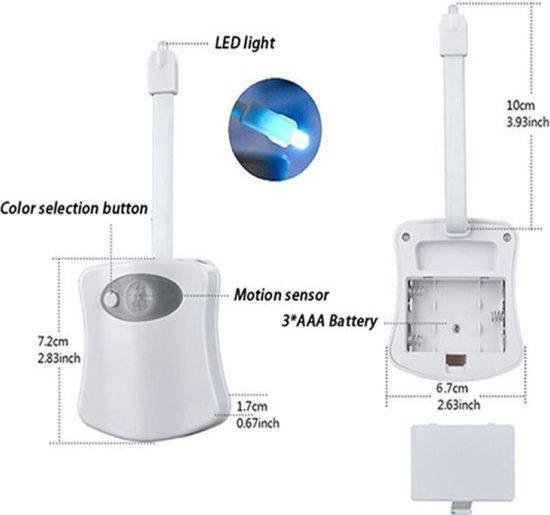 Lumière Led pour toilettes Grundig avec détecteur de mouvement
