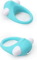 LIT-UP SILICONE STIMU RING 6 BLUE