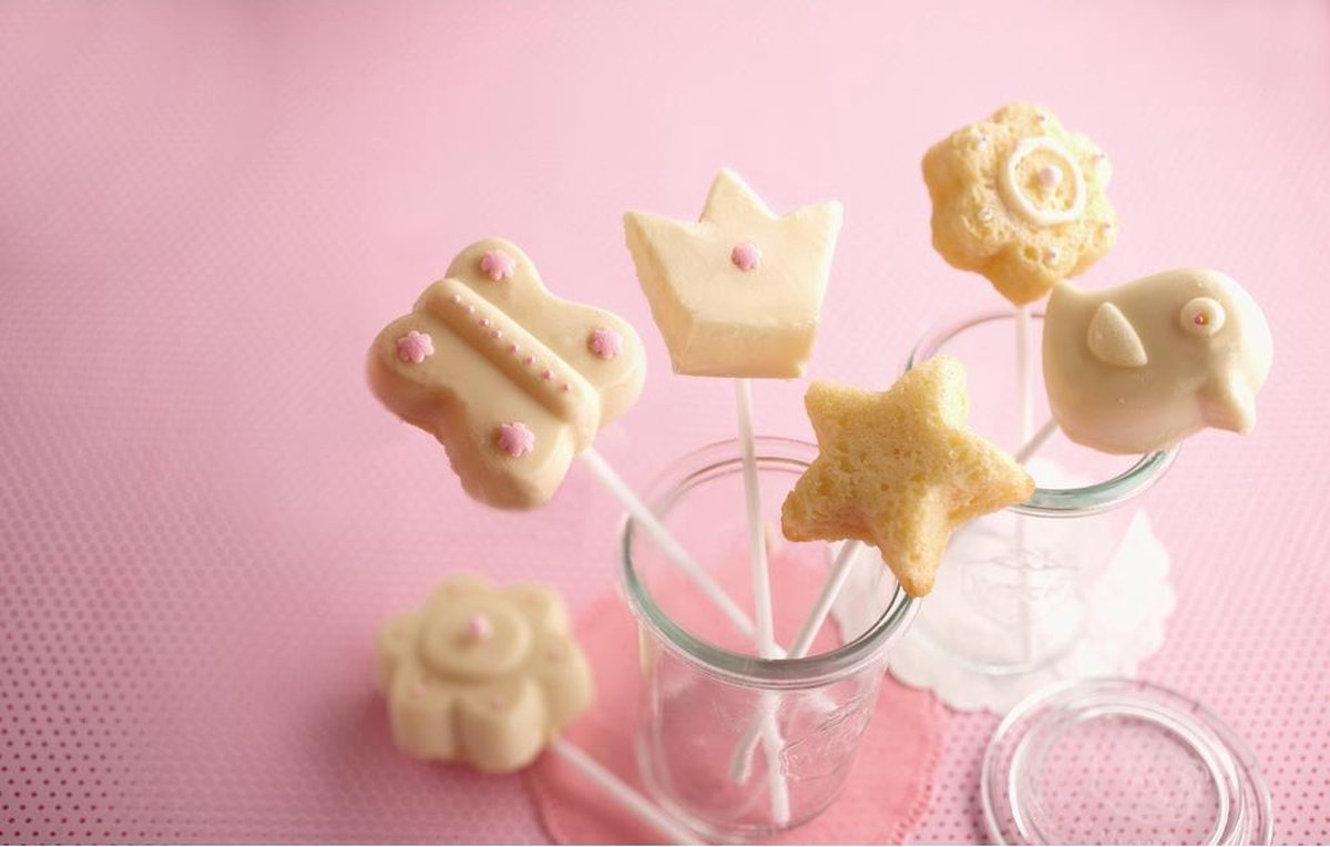 Family Food Stars - Bakvorm cakepops Hartenlust