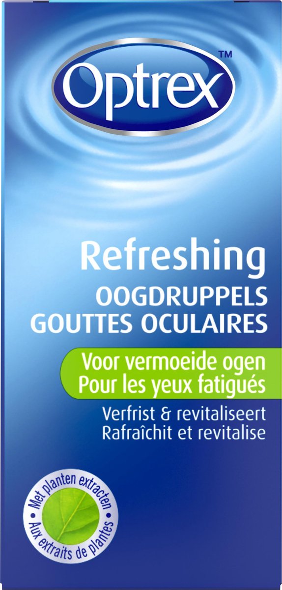Optrex Refreshing Oogdruppels - Voor Vermoeide Ogen - 10 ml - Optrex