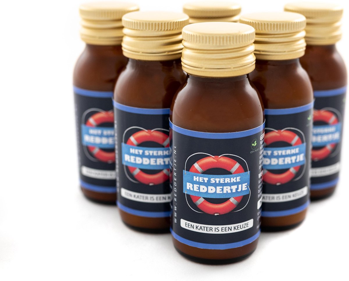 Het Sterke Reddertje (6 stuks) Anti kater supplement