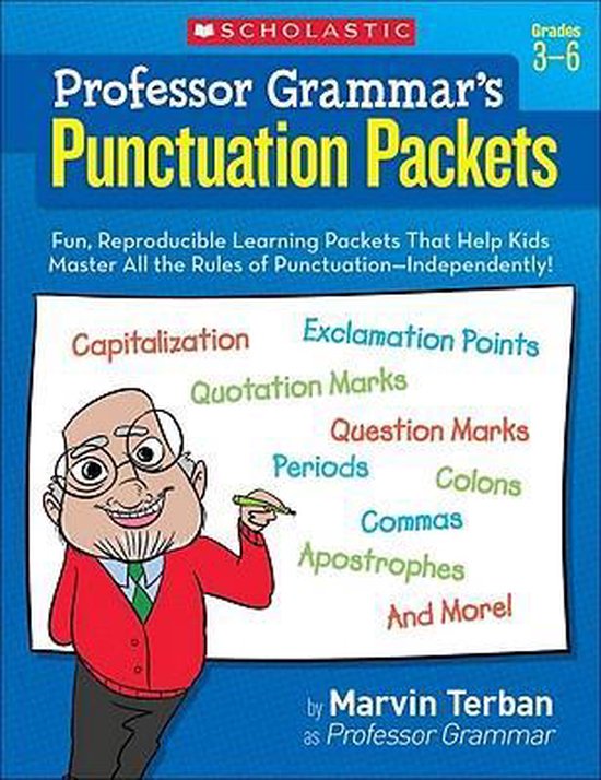 Professor Grammar's Punctuation Packets, Grades 3-6 - cover