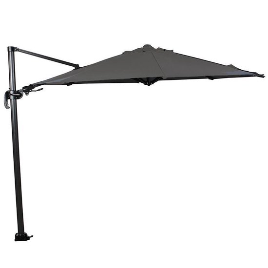 Garden Impressions Parasol Hawaii Diameter300 cm Donker grijs