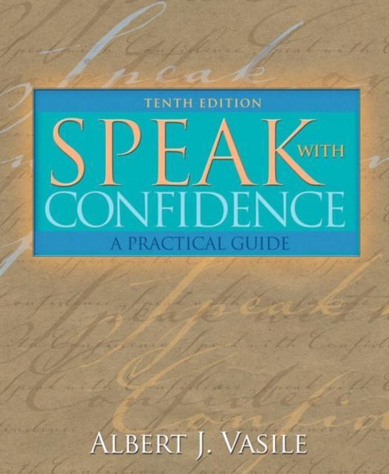 Speak With Confidence - cover