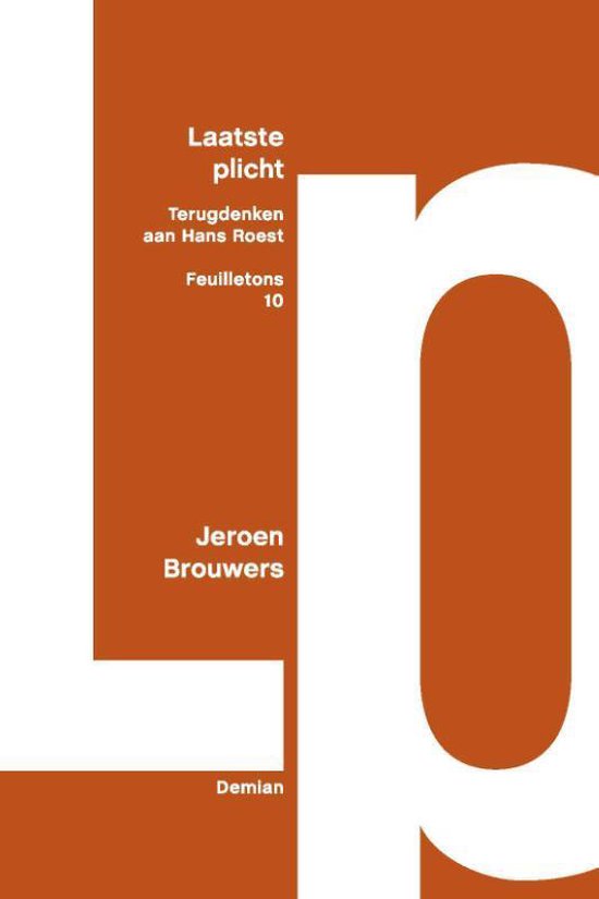 Feuilletons 10 - Laatste plicht