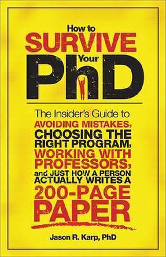How to Survive Your PhD - cover