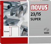 agrafes Novus 23/15 super boîte de 1000 pièces