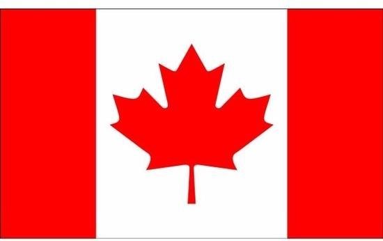Mini vlag Canada 60 x 90 cm