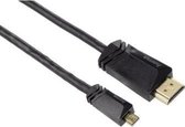 Hama 122120 HDMI kabel 1,5 m HDMI Type A (Standaard) HDMI Type D (Micro) Zwart