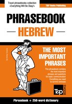 English-Hebrew phrasebook and 250-word mini dictionary