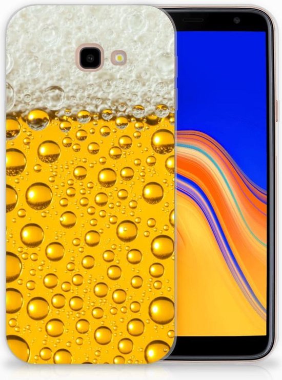 Souple Housse pour Samsung Galaxy J4 Plus (2018) Coque Bière | bol.com