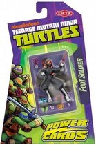 Teenage Mutant Ninja Turtles Power Cards Incl. Foot Soldier Figure - Kaartspel