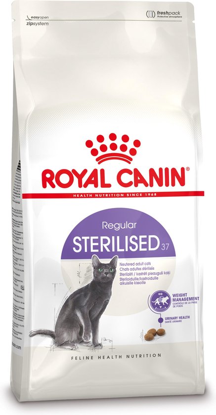 Royal Canin Sterilised 37 - Kattenvoer - 10 kg | bol.com