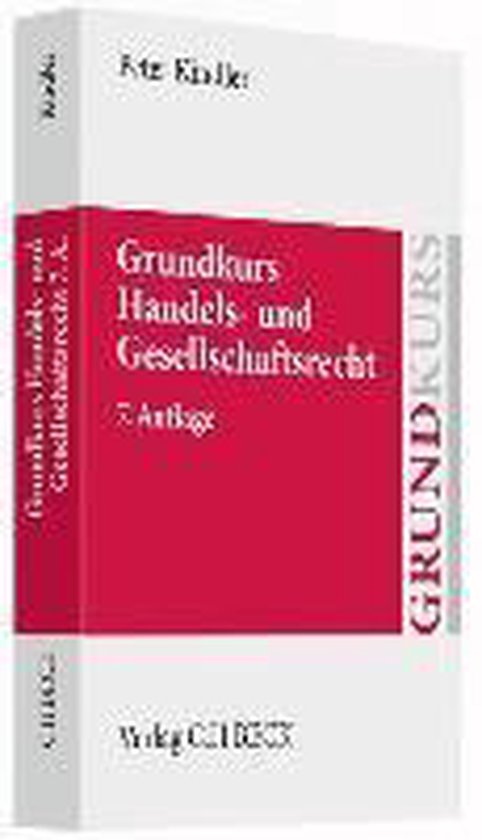 Grundkurs Handels- und Gesellschaftsrecht - cover