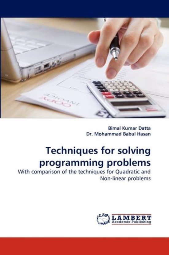 Techniques for Solving Programming Problems | 9783838383903 | Bimal ...