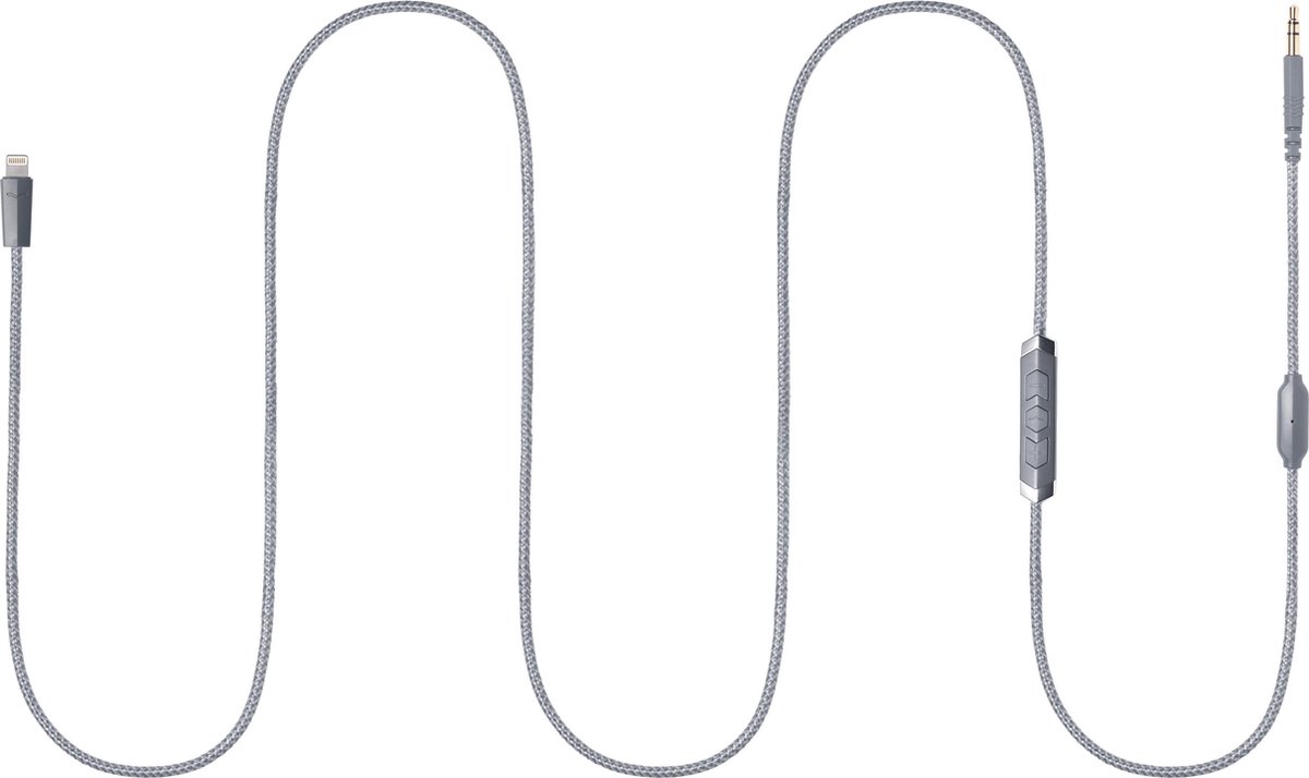 VModa Speakeasy DAC/AMP Lightning Cable Grey Kabel voor DJ