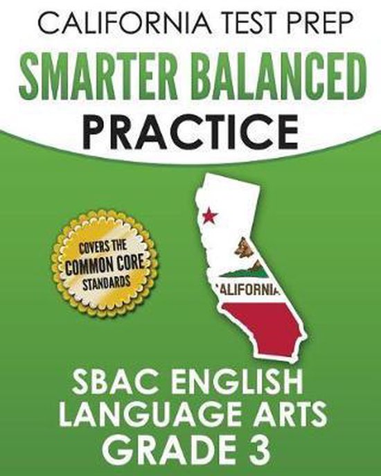 CALIFORNIA TEST PREP Smarter Balanced Practice SBAC English  ... - cover