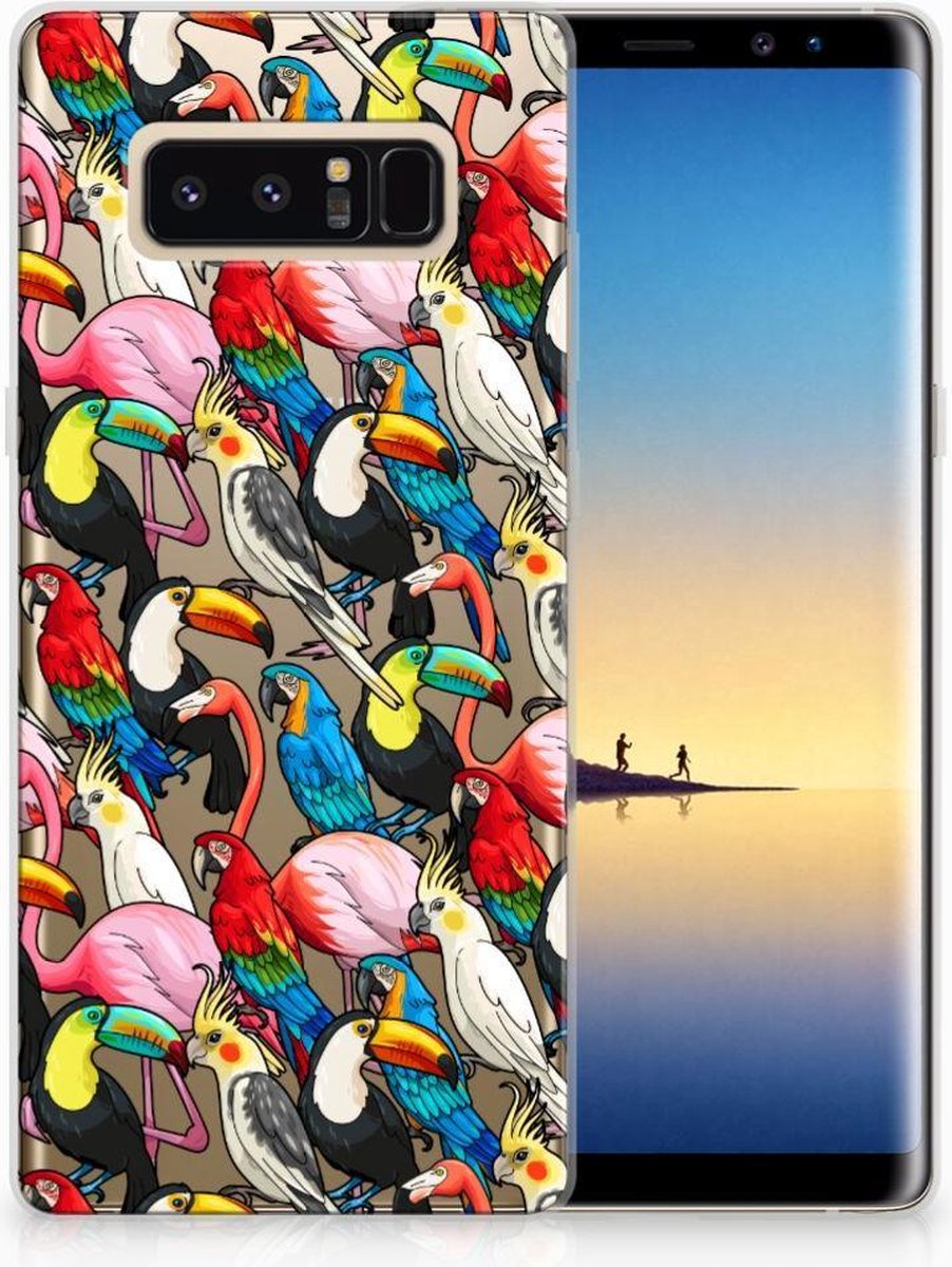 Samsung Galaxy Note 8 TPU Hoesje Birds