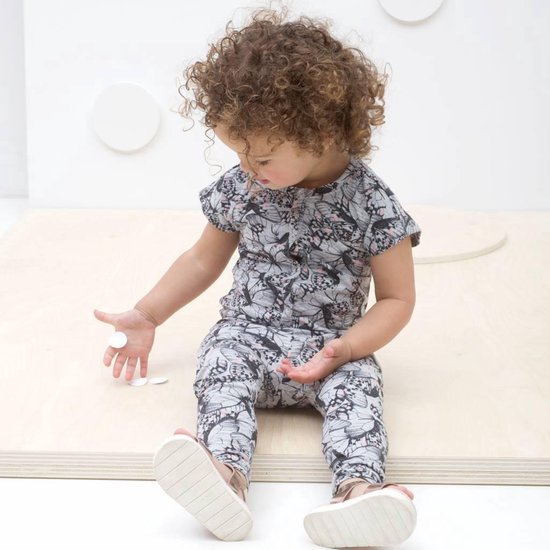 Tumble 'N Dry Unisex Jumpsuit - Grijs - Maat 86