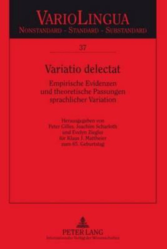 Variatio delectat - cover