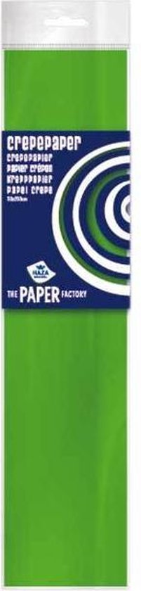 Haza Original Crêpepapier The Paper Factory 250 Cm Lichtgroen