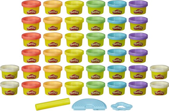 Play-Doh Regenboog Klei - 40 Potjes - Play-Doh