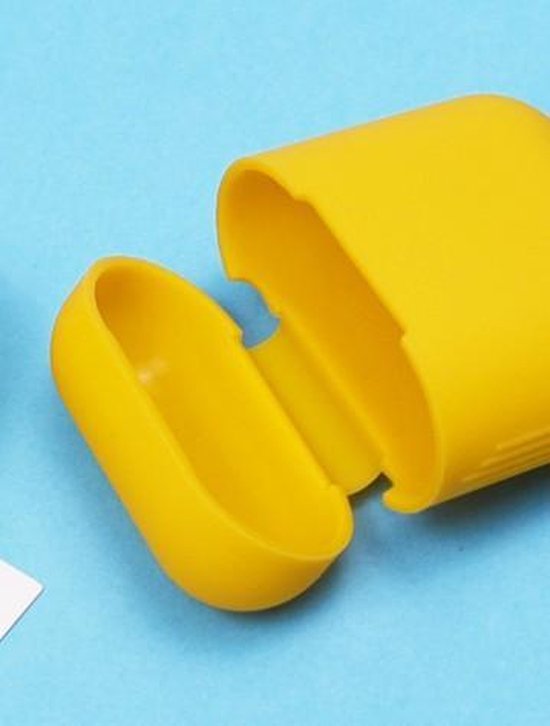 Airpods Silicone Case Cover Hoesje voor Apple Airpods - Mango