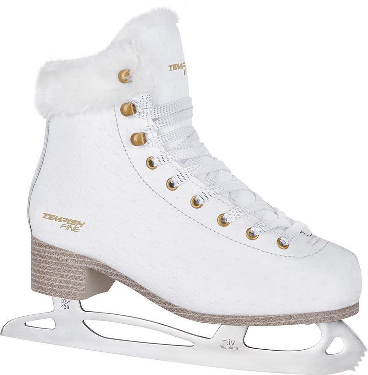 Patin à Glace Roces Paradise Blanc Taille 38 – Occasion, Testé, Sans Lacets – 12 Mois Garantie