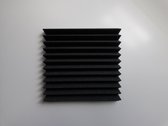 Wedge studioschuim (antraciet), 30x30x5CM, 24 stuks.