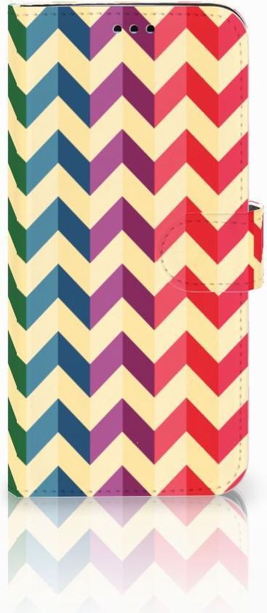 Samsung Galaxy S9 Plus Telefoon Hoesje Zigzag Multi Color
