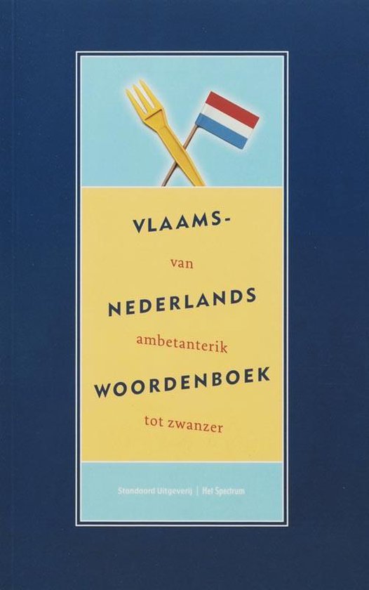 Cover van het boek 'Vlaams-Nederlands woordenboek'