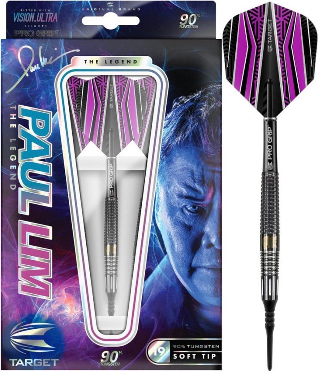 Target Paul Lim 90 Soft Tip 19 Gram bol