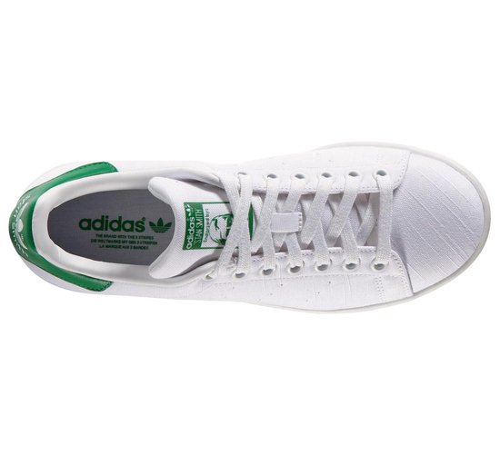 adidas Stan Smith Sportschoenen - Maat 39 1/3 - Vrouwen - wit/groen |  bol.com