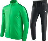 Nike Academy 18 Trainingspak Kinderen - Maat 152/158 - groen/zwart