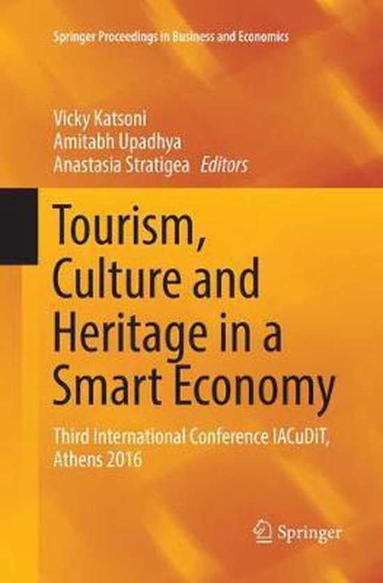 Springer Proceedings in Business and Economics- Tourism, Cul ... - cover