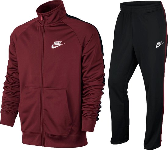 Nike Trainingspak - Maat XL - Mannen - rood/zwart | bol.