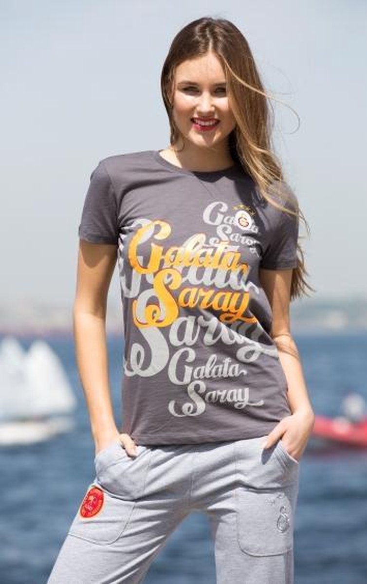 Galatasaray Dames Shirt Grijs maat M