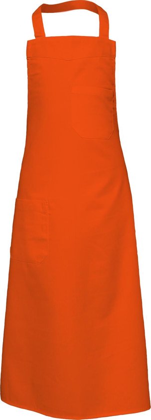 Link Kitchen Wear Keukenschort Oranje.