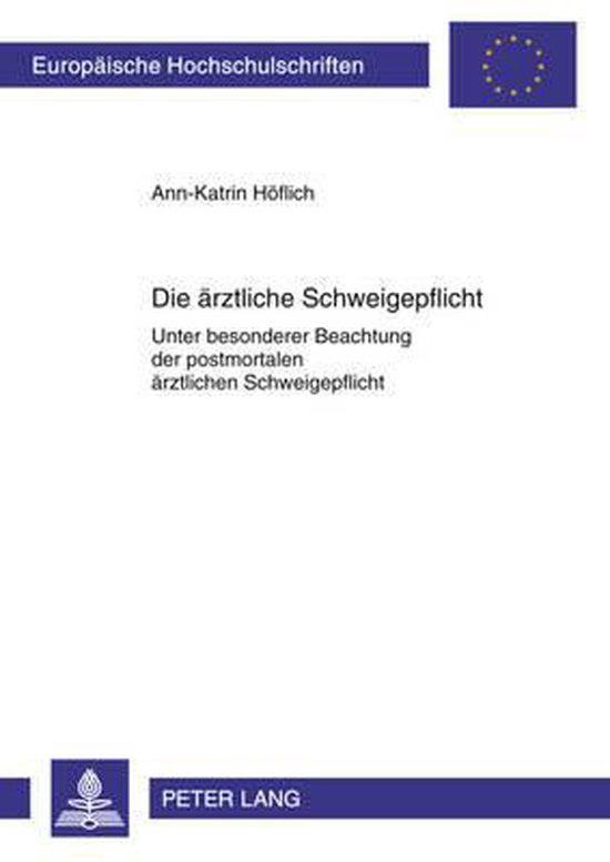Die ärztliche Schweigepflicht - cover