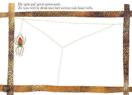 De spin die het te druk had
