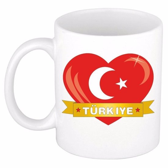 Tasse / tasse de dinde cœur 300 ml
