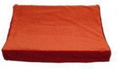 Waskussenhoes 50x70cm oranje/rood