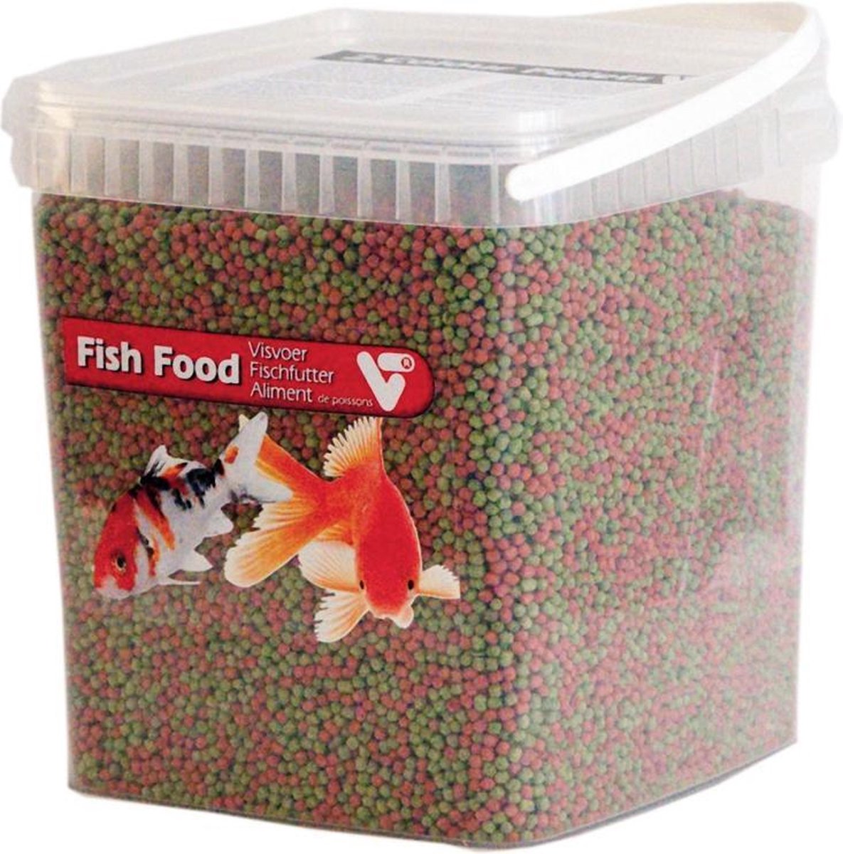 Velda Fish Food 2-Colour Pellet 3 mm 5000 ml /