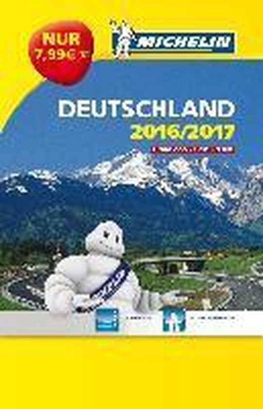 Michelin Kompaktatlas Deutschland 2016/2017 1 : 300 000 - cover