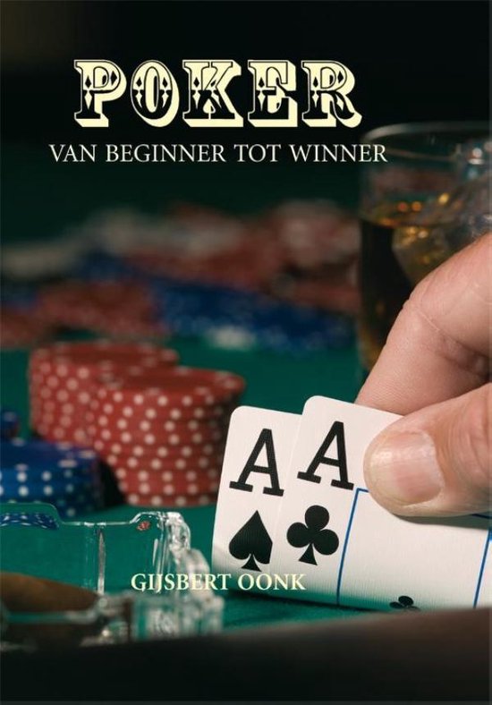 Cover van het boek 'Poker' van Gijsbert Oonk