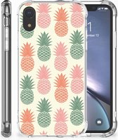 Geschikt voor iPhone XR Shockproof Case Ananas