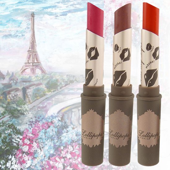 Lollipops Paris Kiss My Lips Glossy Lipstick - Lips Pen Color Make Up -  1.5g - 07... | bol.com