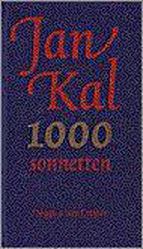 1000 sonnetten 1966-1996 - Jan Kal | Northernlights300.org