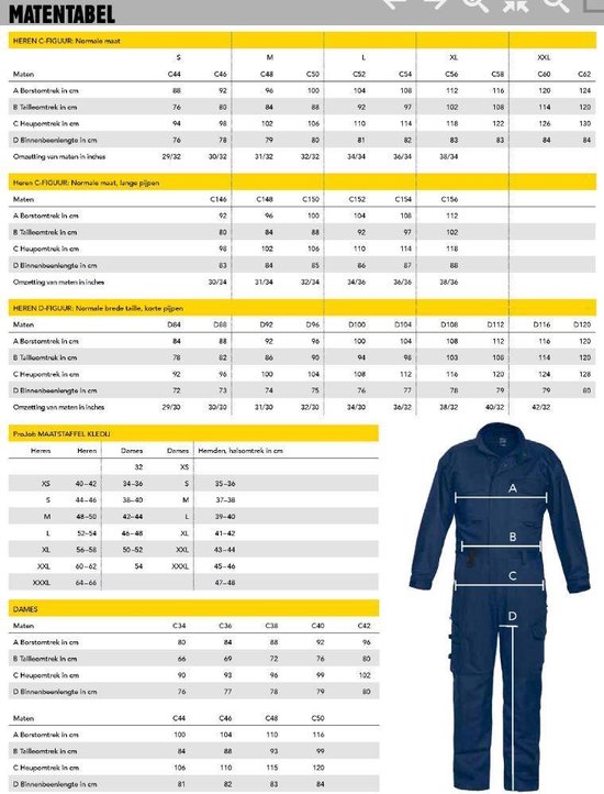 Projob 5532 Pantalon de travail Gris taille 54